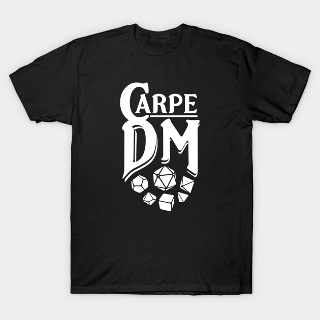 Carpe DM Dice T-Shirt by OfficialTeeDreams